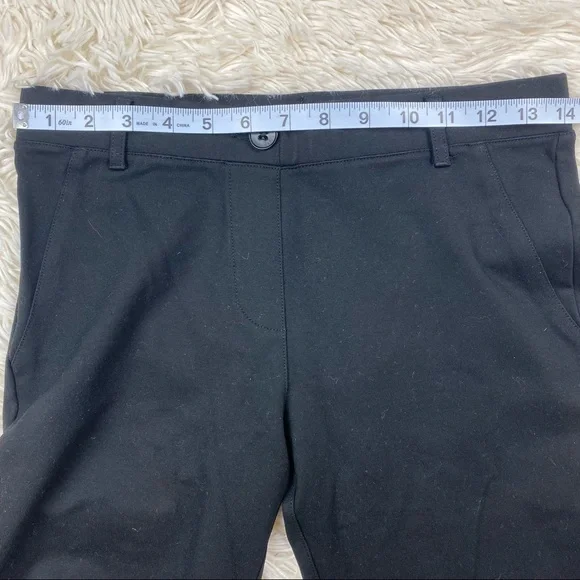 Betabrand Boot-Cut Classic Dress Pant Yoga Pants (Black) - Picture 11 of 12